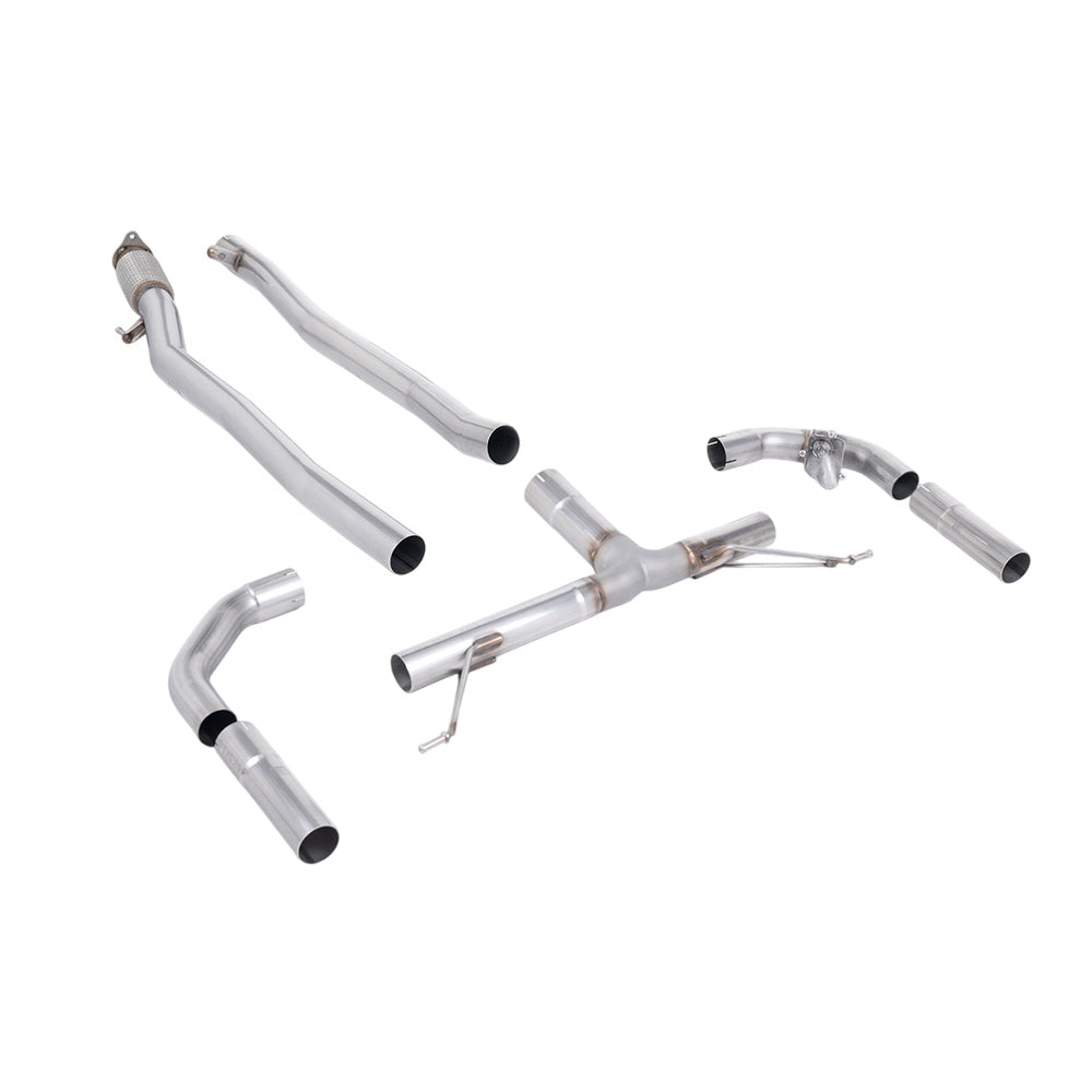 Milltek Cat Back Exhaust Mercedes CLA-Class CLA35 AMG 2.0 Turbo Coupe and Shooting Brake (Non-OPF/GPF Models) 19-25