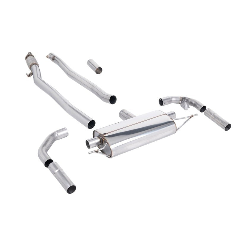 Milltek Cat Back Exhaust Mercedes A-Class A35 AMG 2.0 Turbo Saloon Non-OPF/GPF 19+