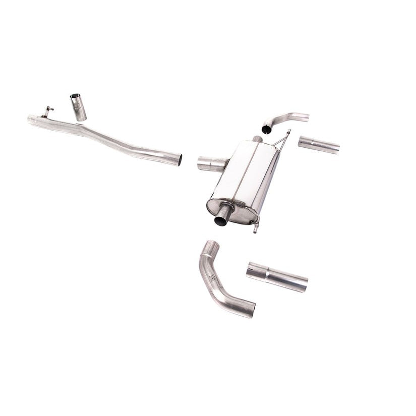 Milltek Cat Back Exhaust Mercedes CLA-Class CLA35 AMG 2.0 Turbo Coupe Shooting Brake OPF/GPF 19+