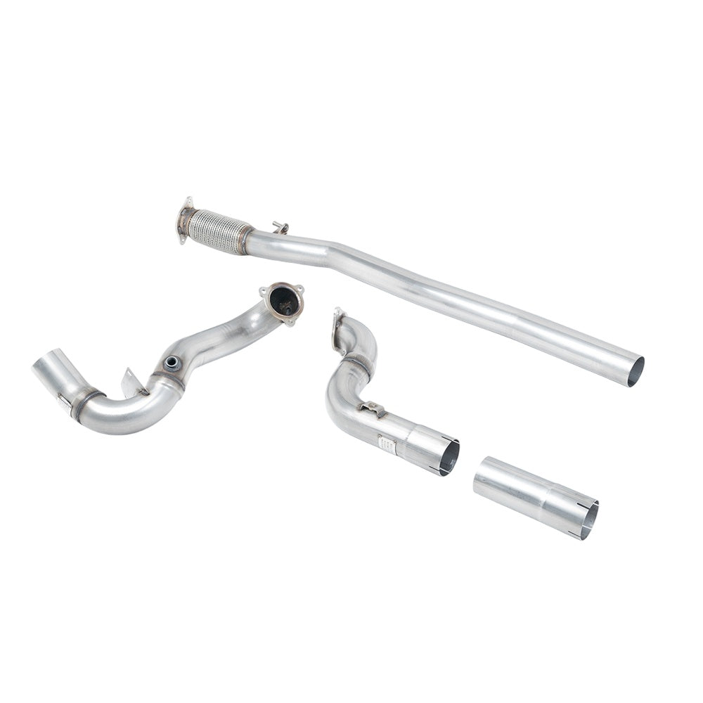 Milltek Large-bore Downpipe and De-cat Exhaust Mercedes A-Class A35 AMG 2.0 Turbo (W177 Hatch Only OPF/GPF Models) 19-25