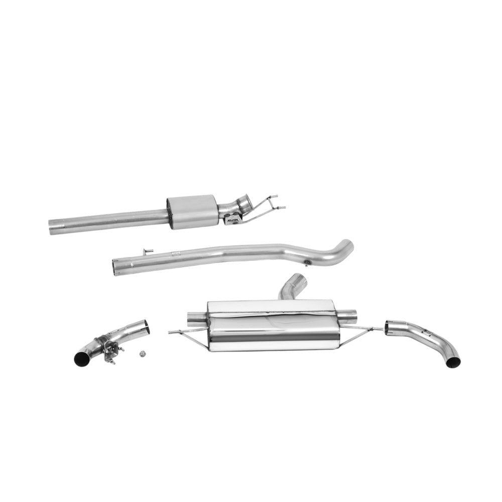 Milltek Particulate Filter-back Exhaust Mercedes A-Class A45 and A45S AMG 2.0 Turbo (W177 Hatch Only) 19-21