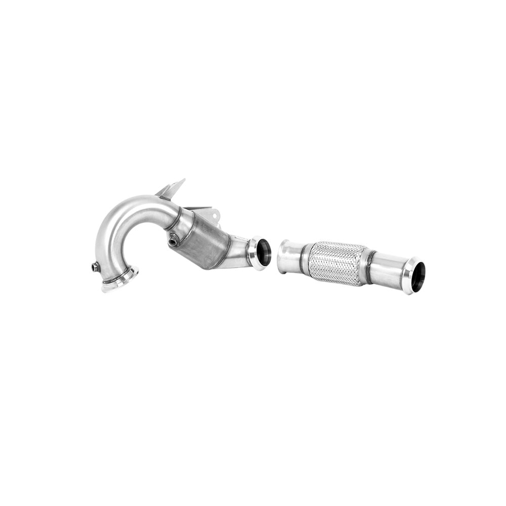 Milltek Large Bore Downpipe and Hi-Flow Sports Cat Exhaust Mercedes A-Class A45 and A45S AMG 2.0 Turbo (W177 Hatch Only) 19-21