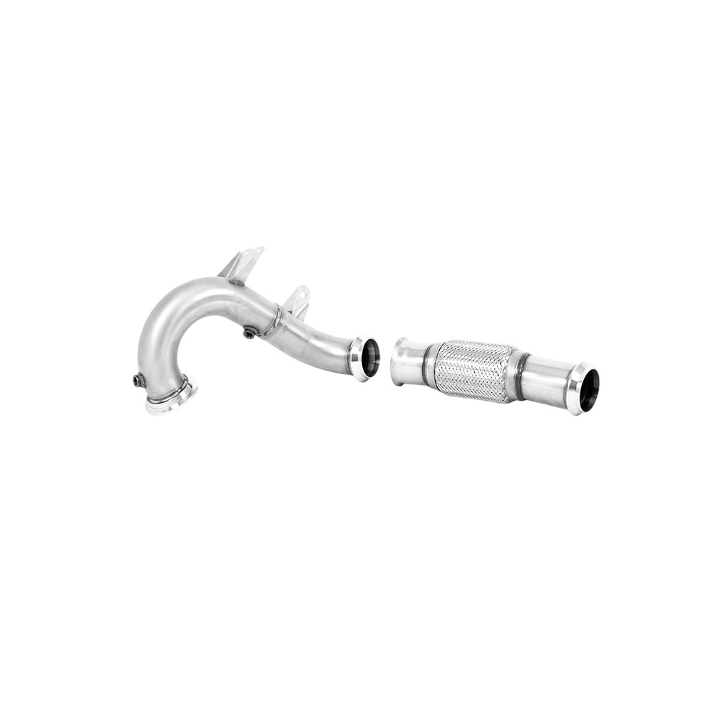 Milltek Large-bore Downpipe and De-cat Exhaust Mercedes A-Class A45 and A45S AMG 2.0 Turbo (W177 Hatch Only) 19-21