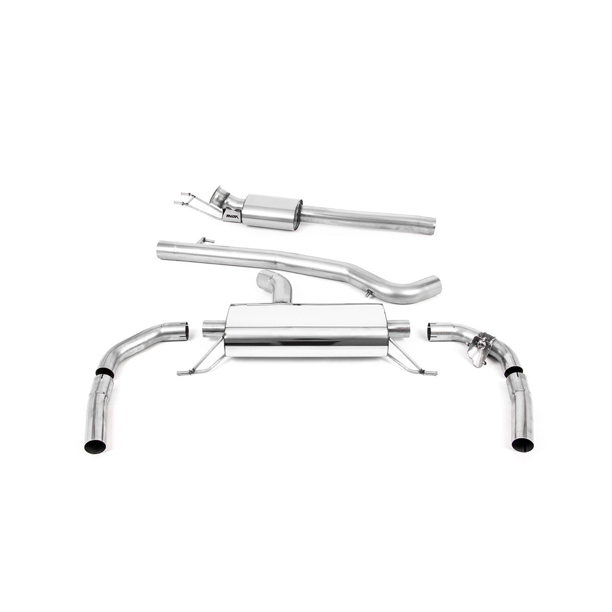 Milltek Filter Back Exhaust Mercedes CLA-Class CLA45 45S AMG 2.0 Turbo Coupe Shooting Brake OPF/GPF 20-21