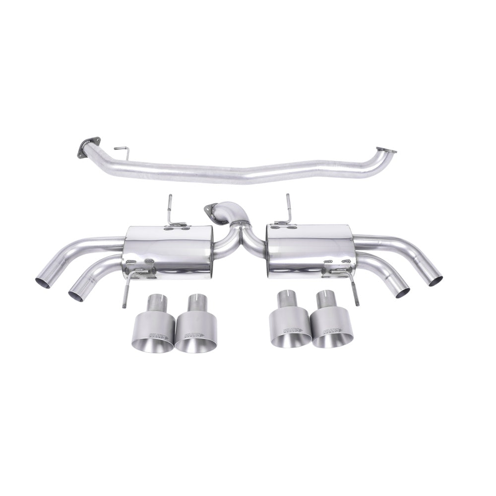 Milltek Secondary Cat Back Exhaust Nissan GT-R R35 09-15