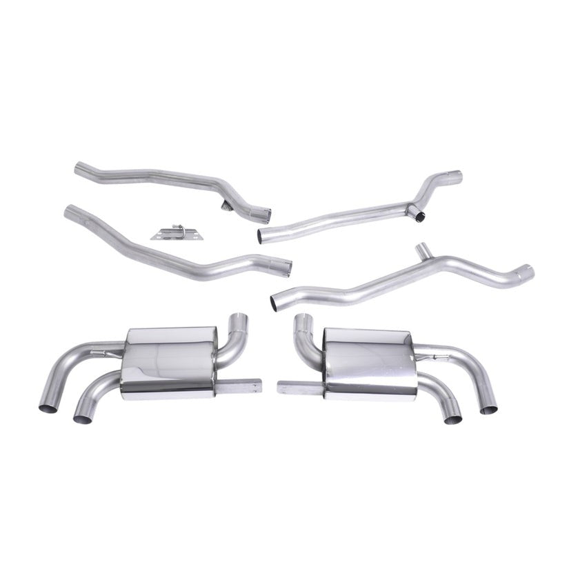 Milltek Cat Back Exhaust Porsche Cayenne 958 Turbo 4.8 V8 Pre-Facelift 10-14