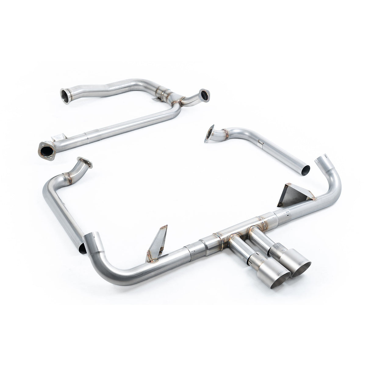 Milltek Full Exhaust with Cat Bypass Porsche Cayman 718 GTS 2.5T 16-20