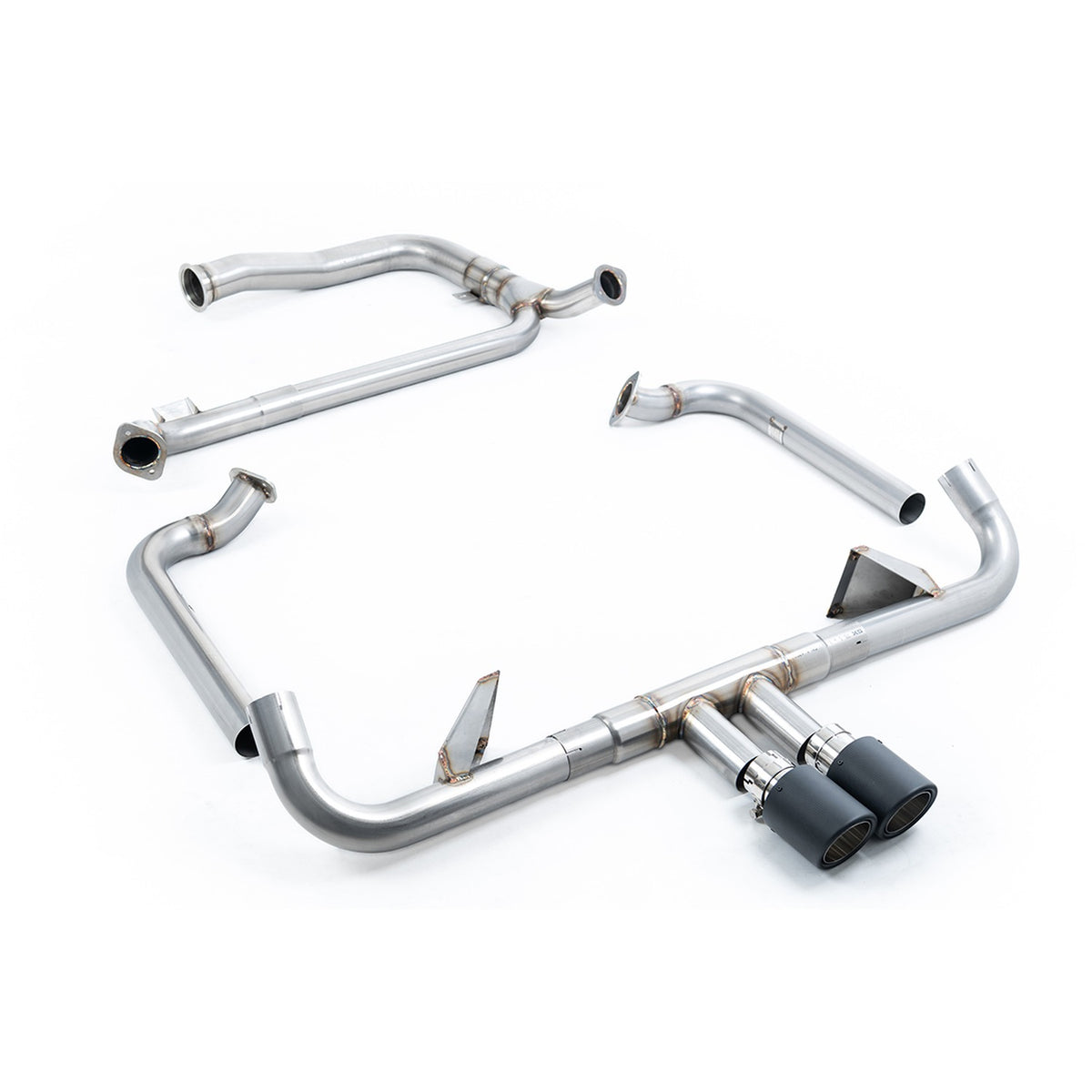 Milltek Full Exhaust with Cat Bypass Porsche Cayman 718 GTS 2.5T 16-20