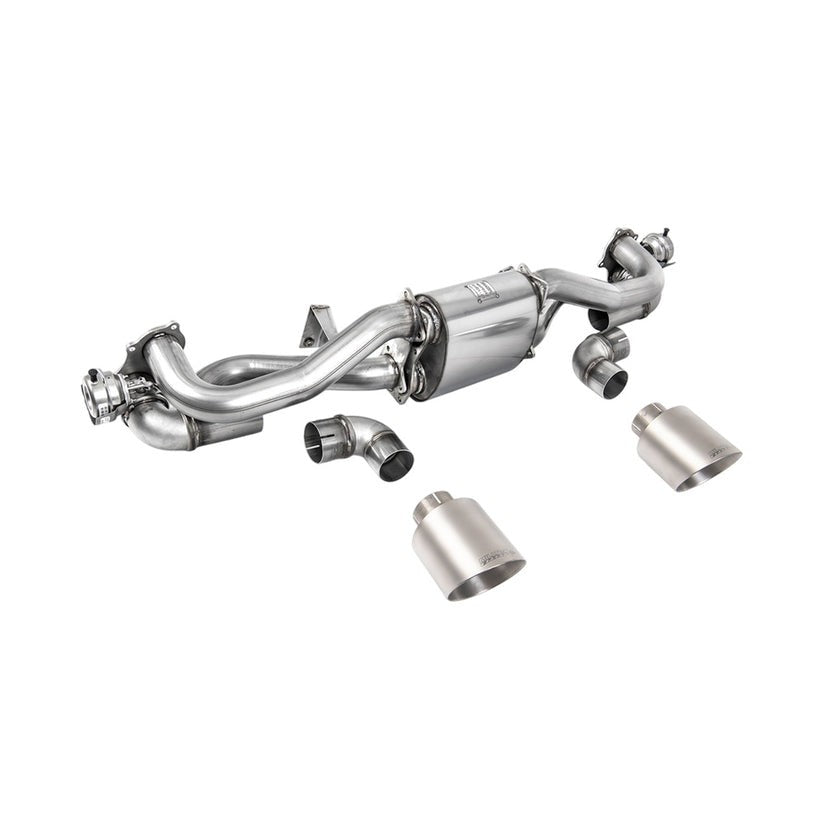 Milltek Filter Back Exhaust Porsche Cayman 718 GT4 4.0 OPF/GPF Pre Feb 2020 20+