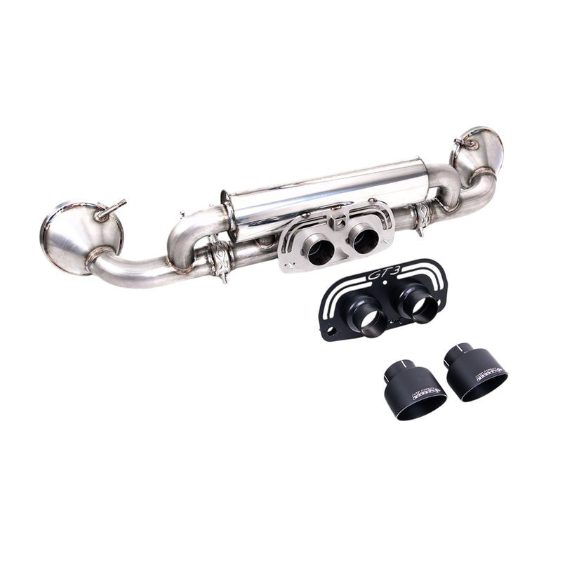 Milltek Rear Silencers Porsche 911 992.1 GT3 21+