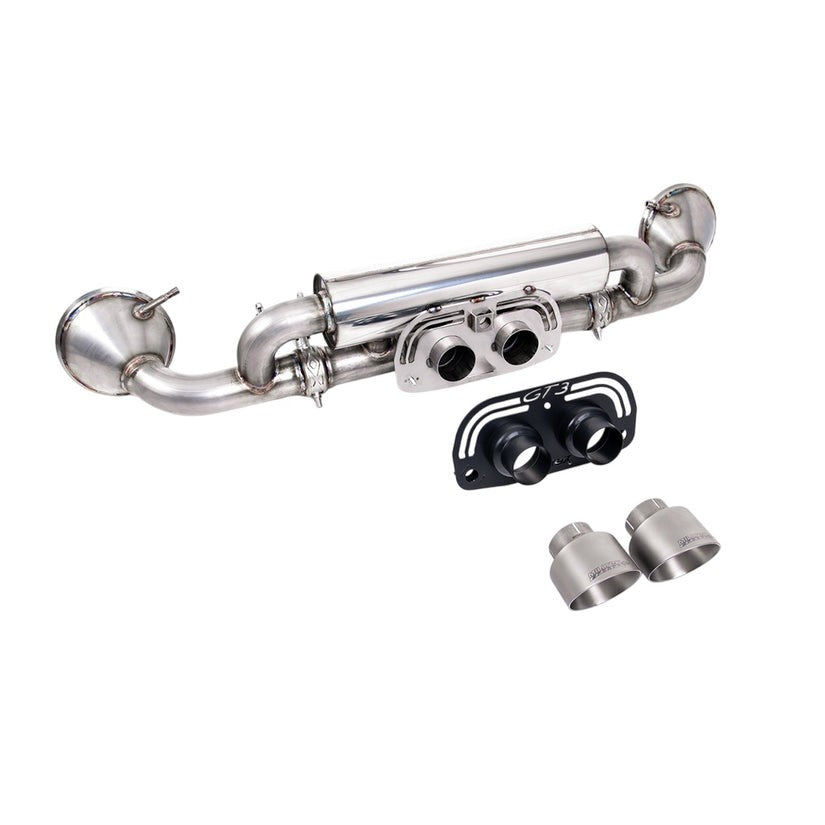 Milltek Rear Silencers Porsche 911 992.1 GT3 21+