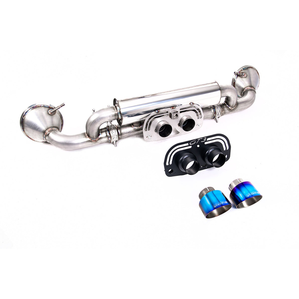 Milltek Rear Silencers Porsche 911 992.1 GT3 21+