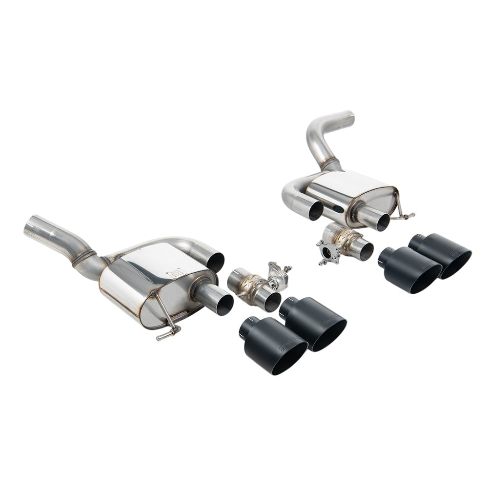 Milltek Rear Silencer(s) Exhaust Porsche Macan 2.9 V6 GTS and Turbo (Facelift Models only) 21-25