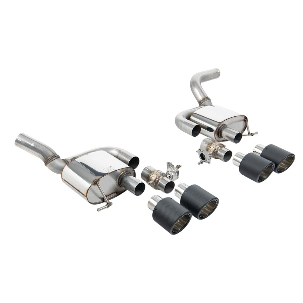 Milltek Rear Silencer(s) Exhaust Porsche Macan 2.9 V6 GTS and Turbo (Facelift Models only) 21-25