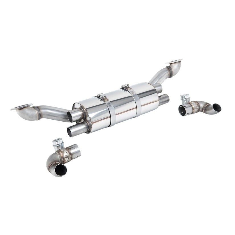 Milltek Rear Silencers Porsche 911 991.1 3.8 C2S C4S 11-15
