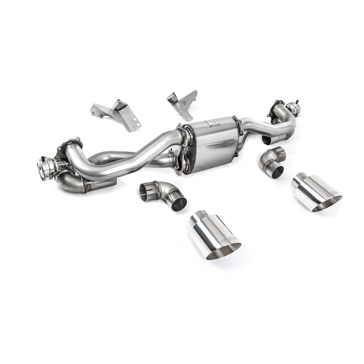 Milltek Filter Back Exhaust Porsche Cayman 718 GT4 4.0 OPF/GPF Post Feb 2020 PDK 20+