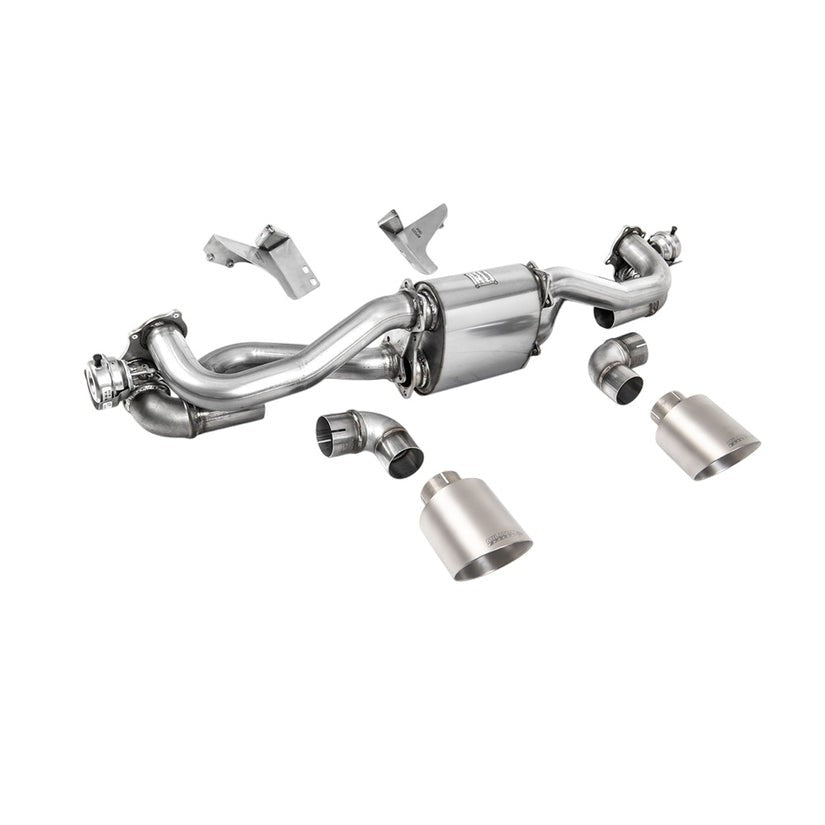 Milltek Filter Back Exhaust Porsche Cayman 718 GT4 4.0 OPF/GPF Post Feb 2020 PDK 20+