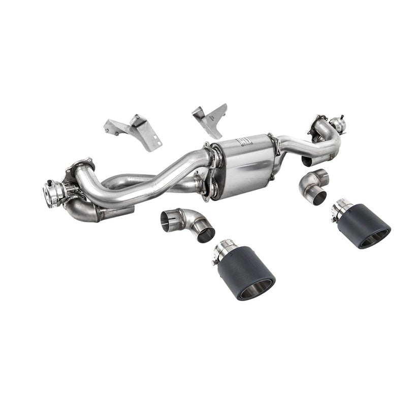 Milltek Filter Back Exhaust Porsche Cayman 718 GT4 4.0 OPF/GPF Post Feb 2020 PDK 20+