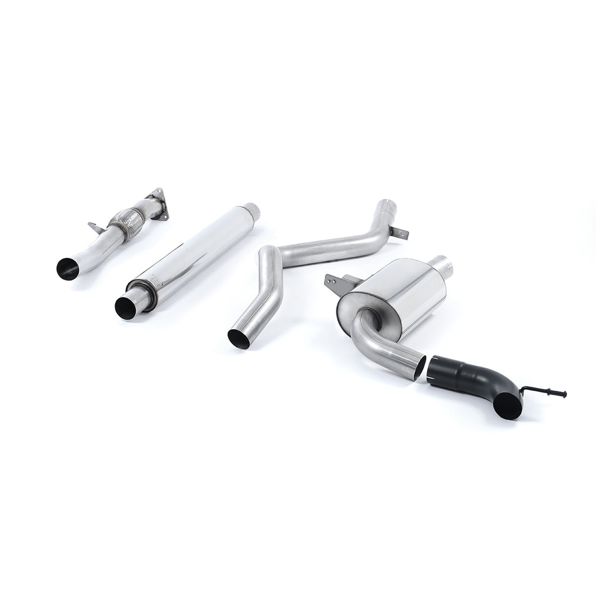 Milltek Cat Back Exhaust Renault Mégane Renaultsport II inc Cup Trophy-R 10-17
