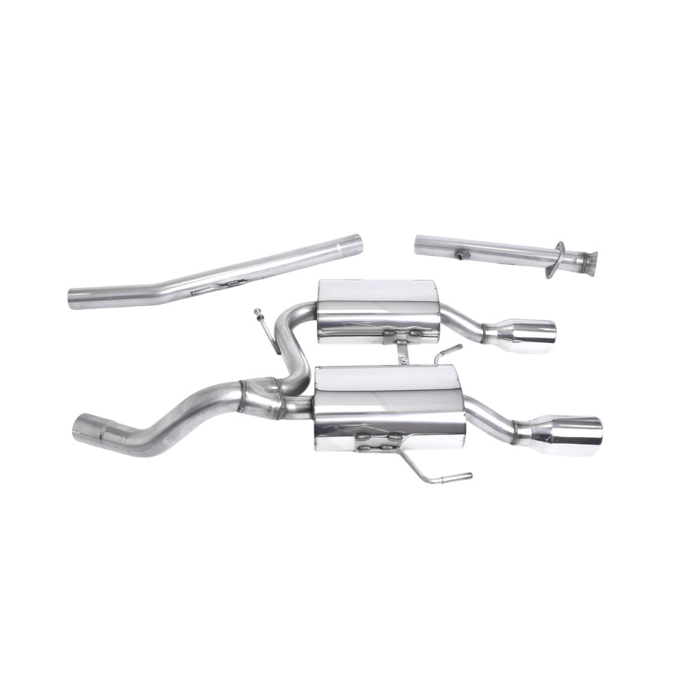 Milltek Full System (including Cat Replacement Pipe) Exhaust Renault / Alpine Clio 182 2.0 16v 03-06