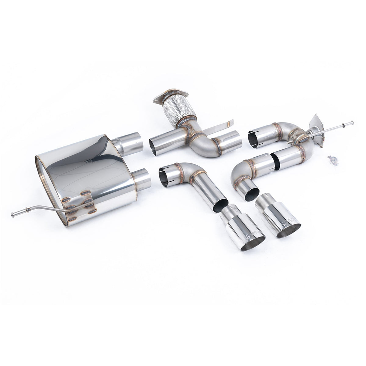 Milltek Cat Back Exhaust Renault A110 A110S 1.8TCe S 19+