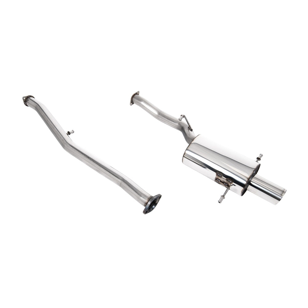 Milltek Cat Back Exhaust Non Resonated Subaru Impreza 2.0 Turbo WRX and STi 01-05