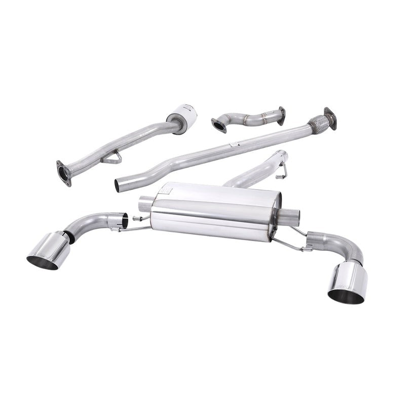 Milltek Primary Cat Back Exhaust Toyota Lexus GT86 2.0 12-21