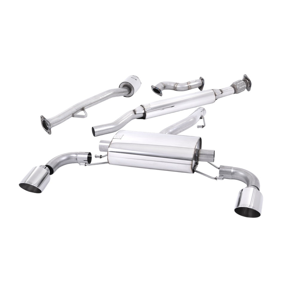 Milltek Primary Cat Back Exhaust Toyota GT86 2.0 12-21