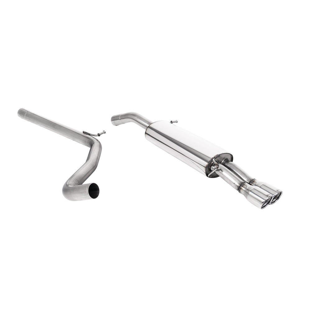 Milltek Cat Back Exhaust Seat Ibiza 1.9 TDi 130PS and 160PS 03-07