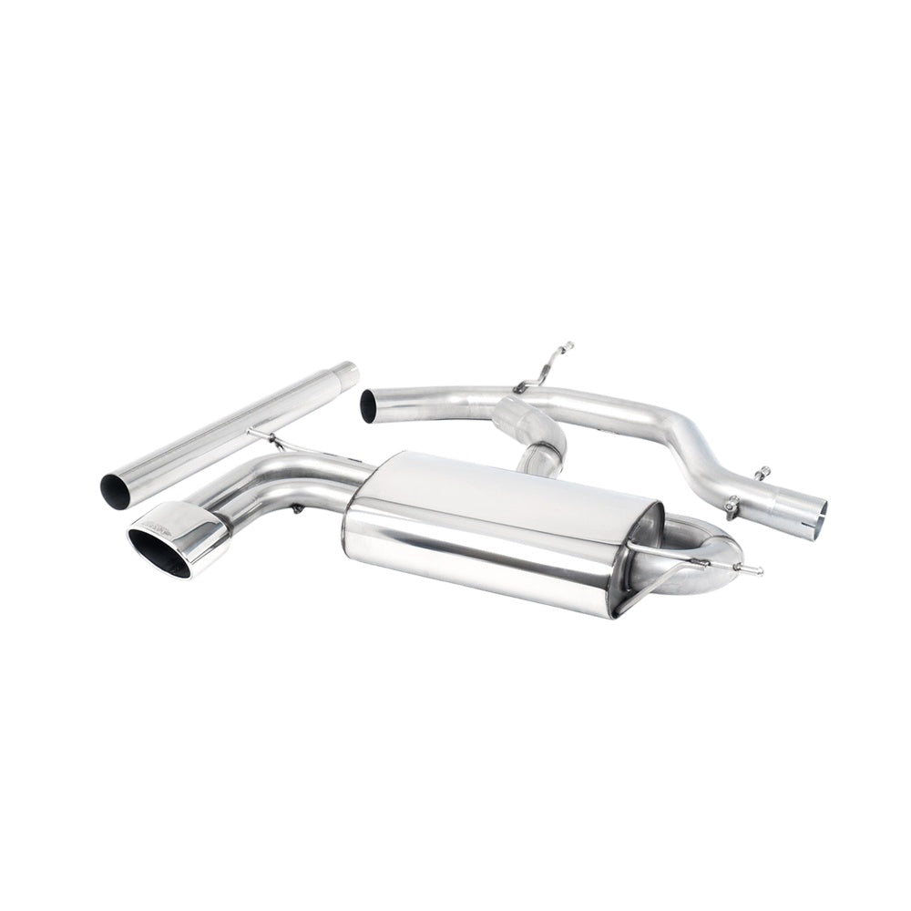 Milltek Cat Back Exhaust Seat Leon 2.0 TDI 140PS 04-12