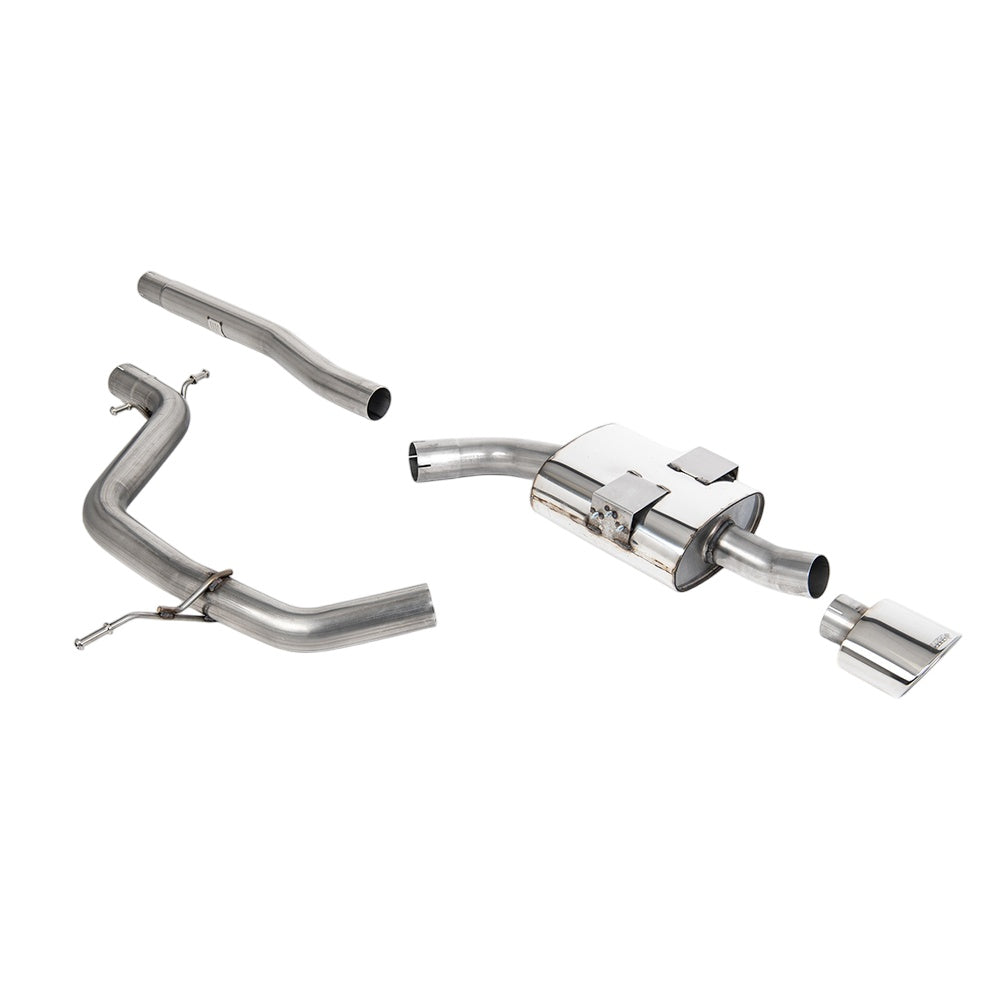 Milltek Cat Back Exhaust Seat Leon FR 2.0 TDi 170PS DPF 05-13