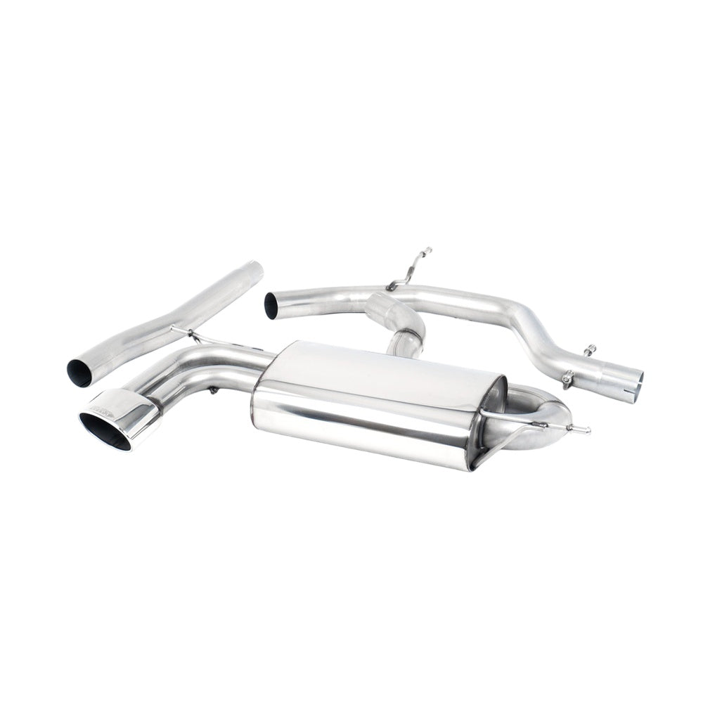 Milltek Cat Back Exhaust Seat Leon FR 2.0 TDi 170PS DPF 05-13