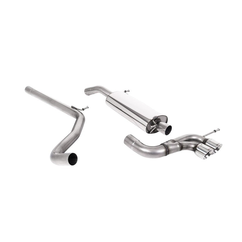 Milltek Cat Back Exhaust Seat Ibiza Cupra Bocanegra 1.4 TSI 180PS 09-15