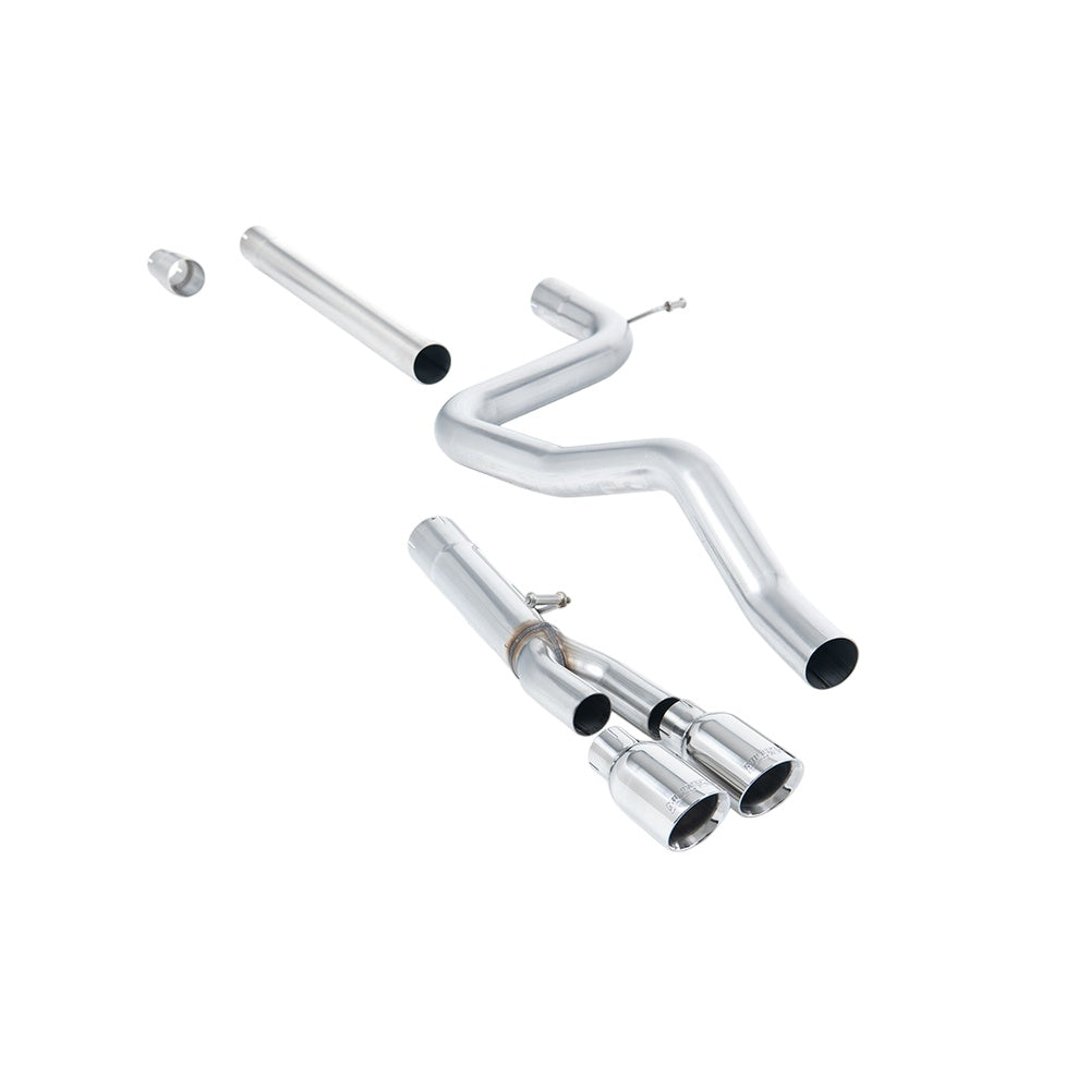 Milltek Cat Back Exhaust Seat Leon FR 2.0 TDI 150 SC and 5-Door (manual and DSG-auto) 13-20