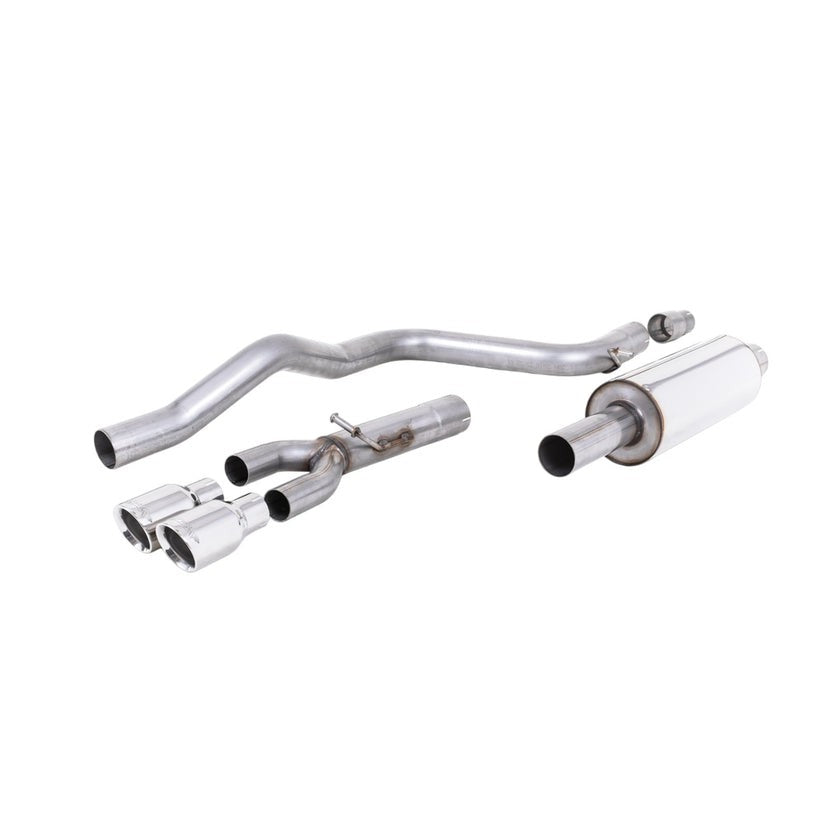 Milltek Cat Back Exhaust Seat Leon FR 2.0 TDI 150 SC 5dr Manual DSG-auto 13-20