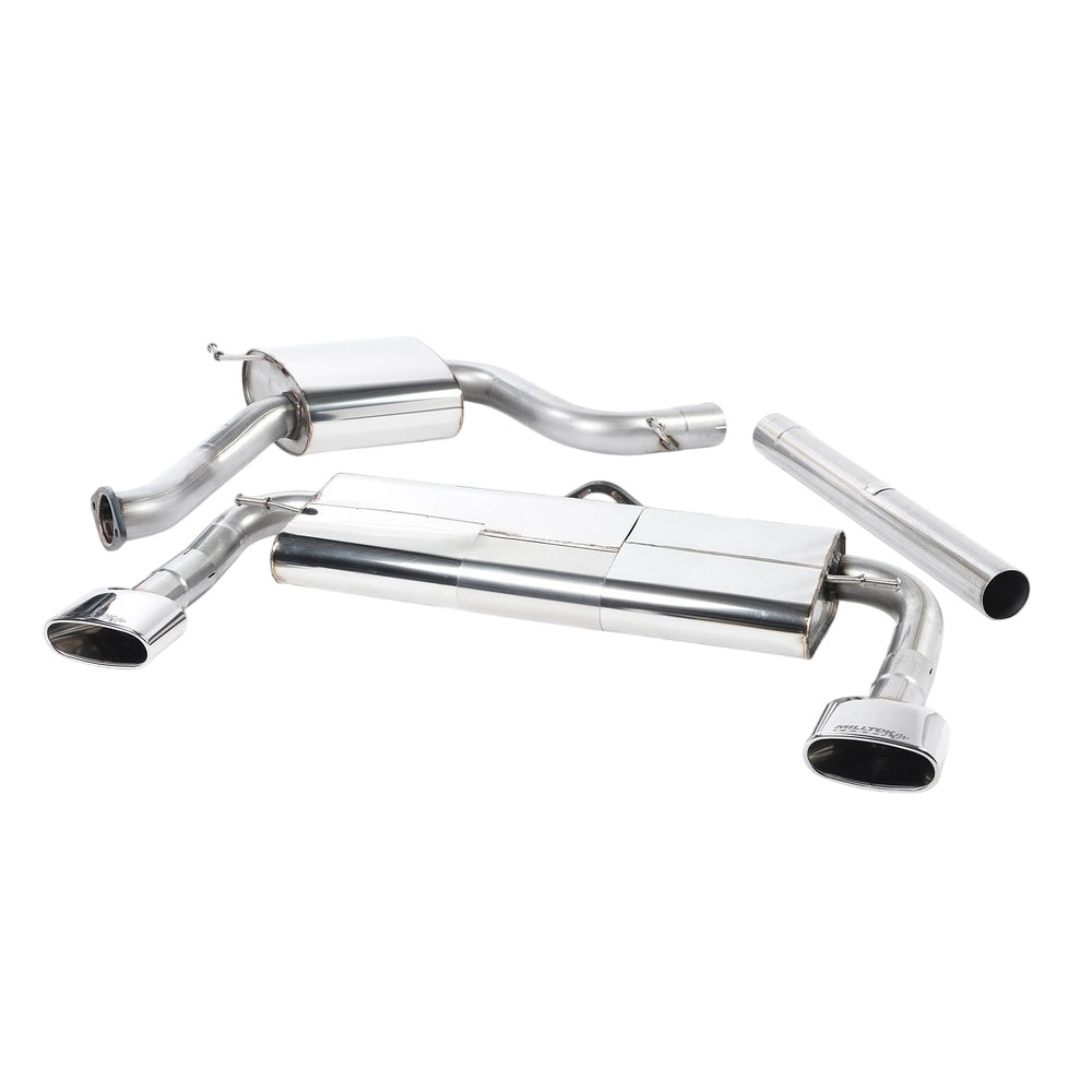 Milltek Cat Back Exhaust Seat Leon Cupra 280 and 290 2.0 TSI (Non OPF/GPF Models) 14-17