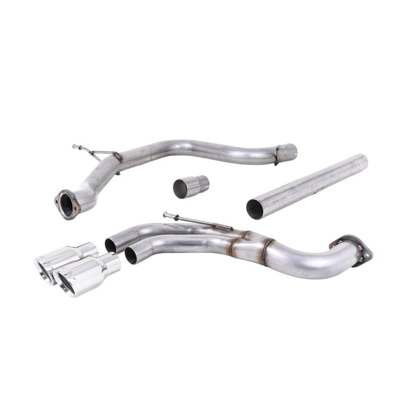 Milltek Cat Back Exhaust Seat Leon FR 2.0 TDI 184PS SC 5dr Manual DSG-auto 13-20