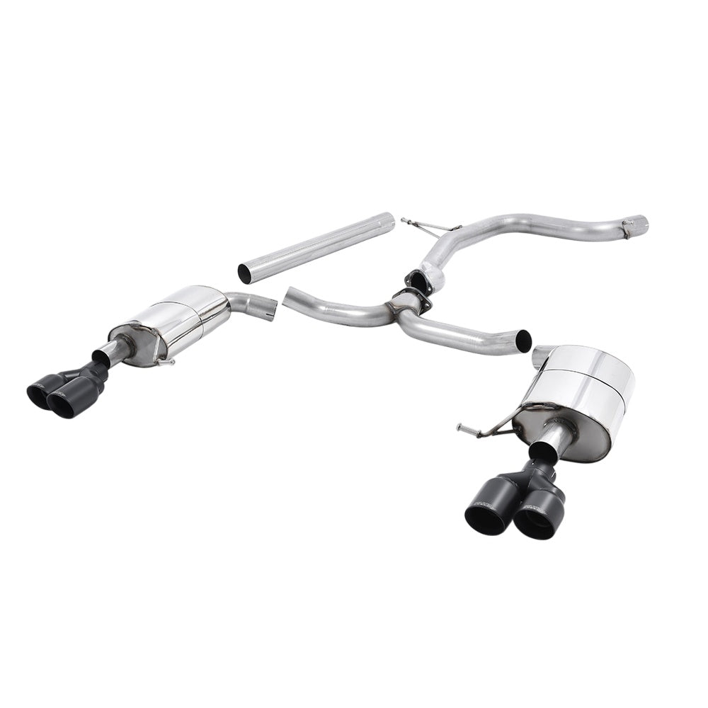 Milltek Cat Back Exhaust Seat Leon ST Cupra 280 and 290 2.0 TSI (280 and 290PS Non-OPF/GPF Models) 15-19