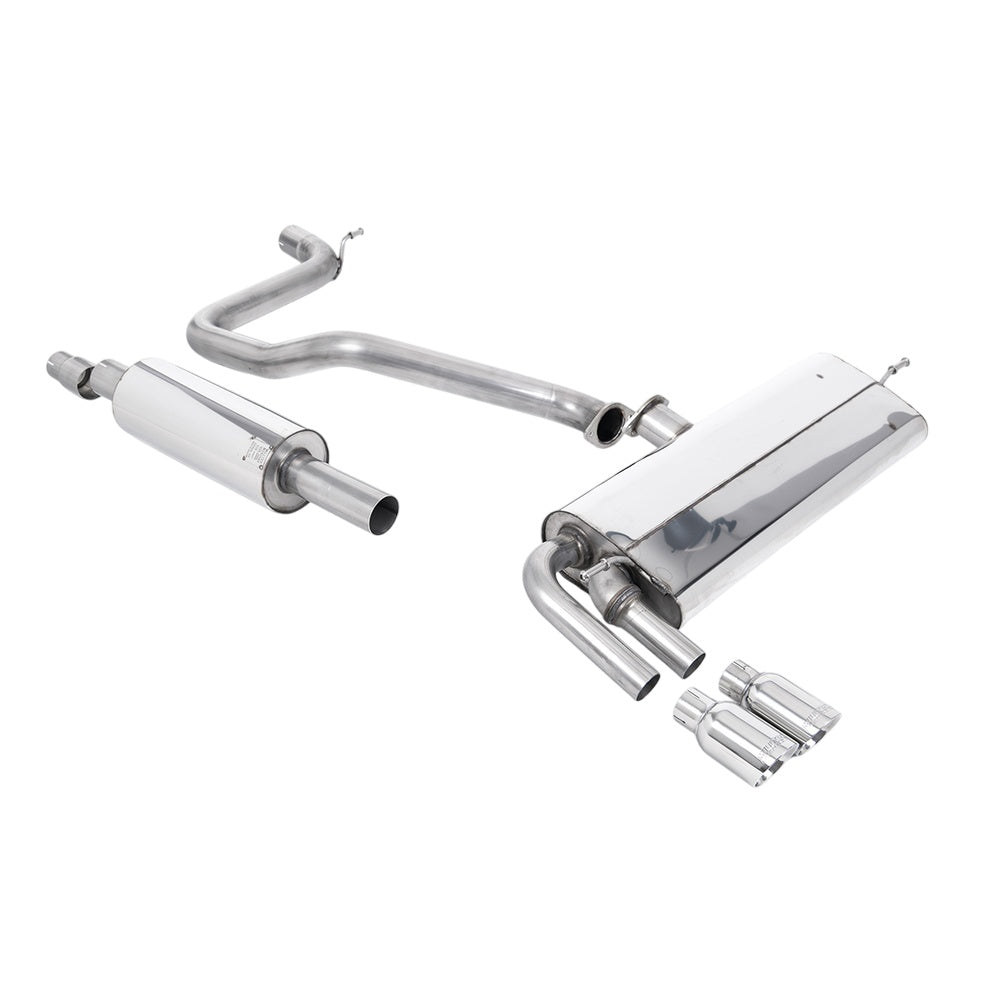 Milltek Cat Back Exhaust Seat Leon FR 1.4 TSI SC and 5-Door 13-18