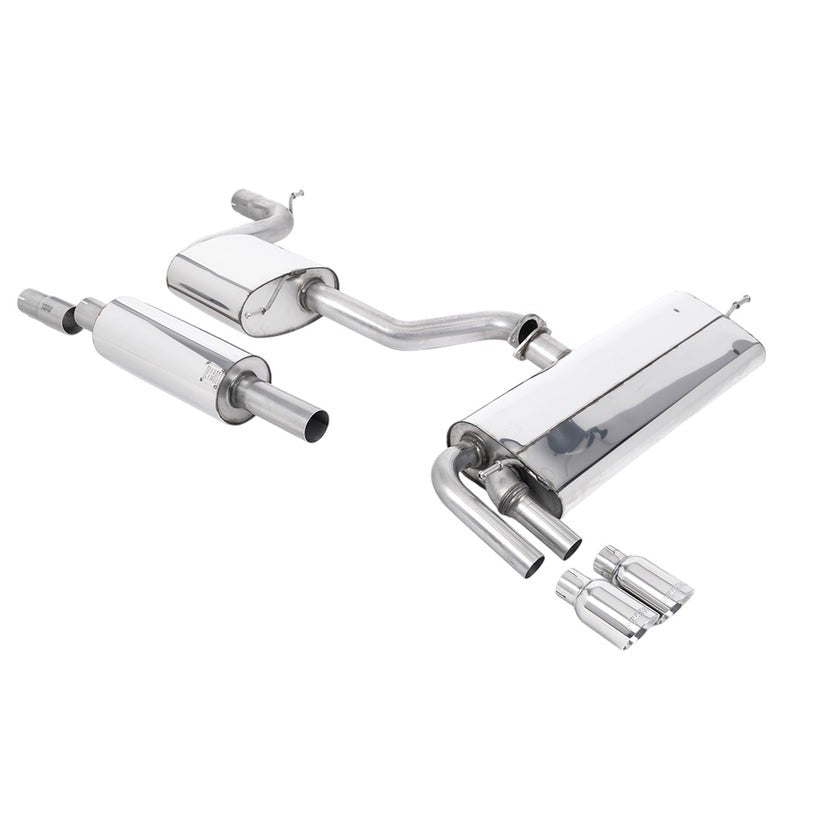 Milltek Cat Back Exhaust Seat Leon FR 1.8 TSI 180PS SC 5dr 13-18