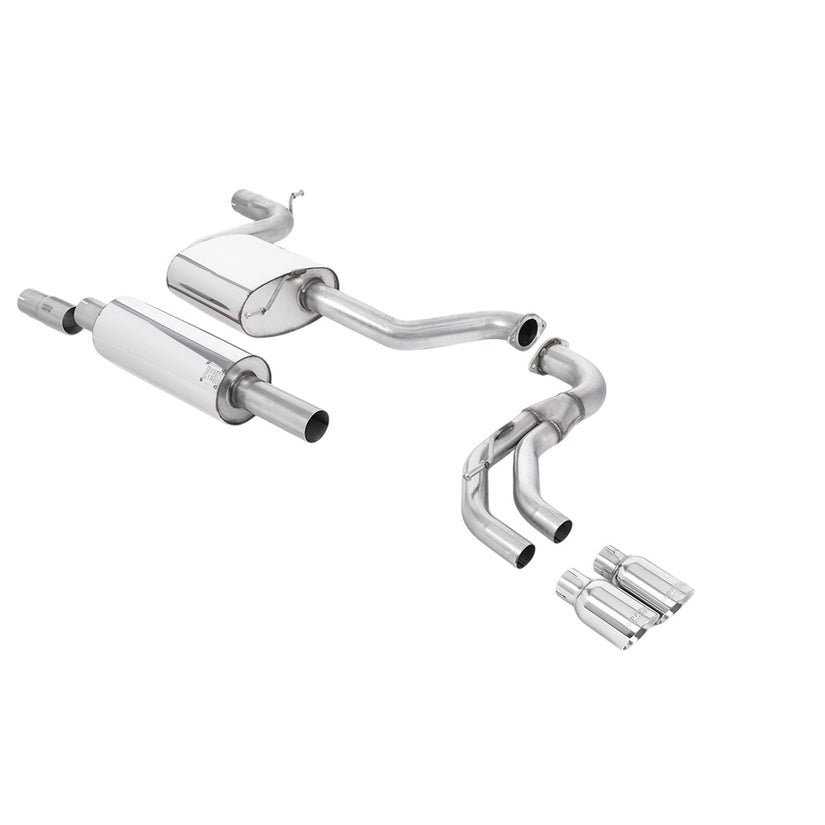 Milltek Cat Back Exhaust Seat Leon FR 1.8 TSI 180PS SC 5dr 13-18
