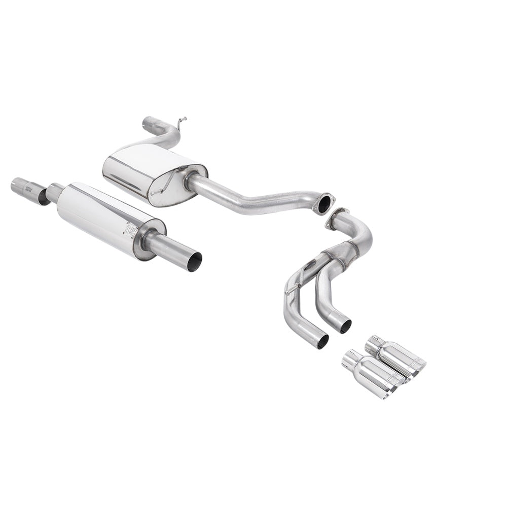 Milltek Cat Back Exhaust Seat Leon FR 1.8 TSI 180PS SC and 5-Door 13-18