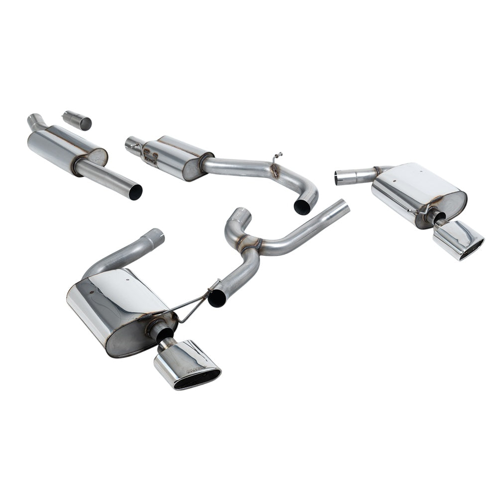 Milltek Cat Back Exhaust Seat Leon ST Cupra 300 (4x4) Estate / Station Wagon / Combi (Non-OPF/GPF) 17-18