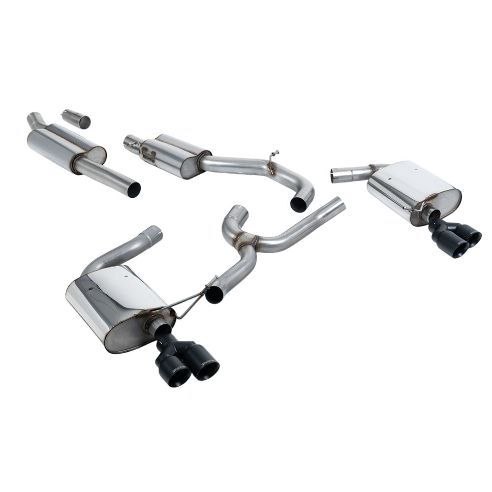 Milltek Cat Back Exhaust Seat Leon ST Cupra 300 (4x4) Estate / Station Wagon / Combi (Non-OPF/GPF) 17-18