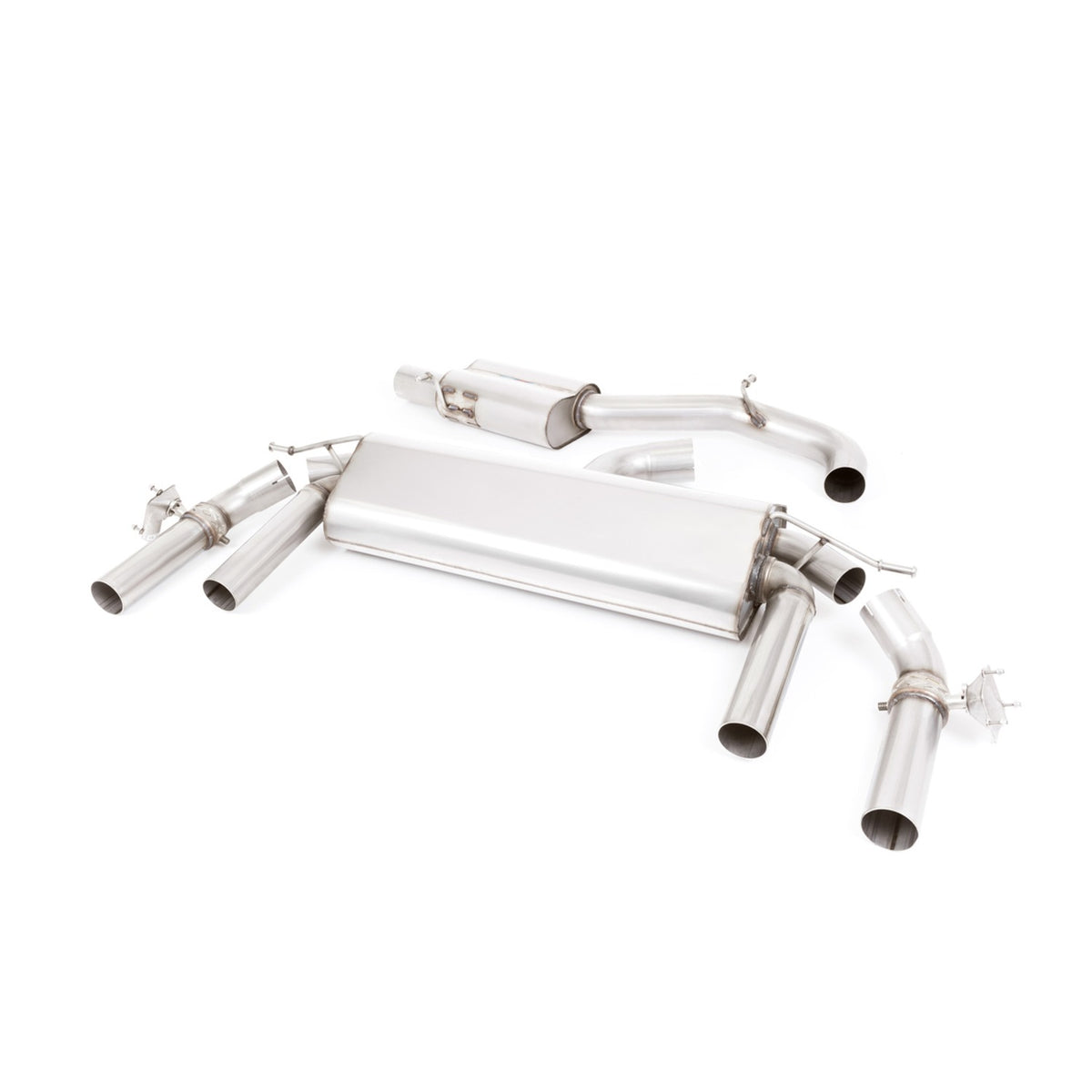 Milltek Cat Back Exhaust Seat Ateca Cupra 300 4Drive OPF/GPF EA888 Gen3 Pre-facelift 19+