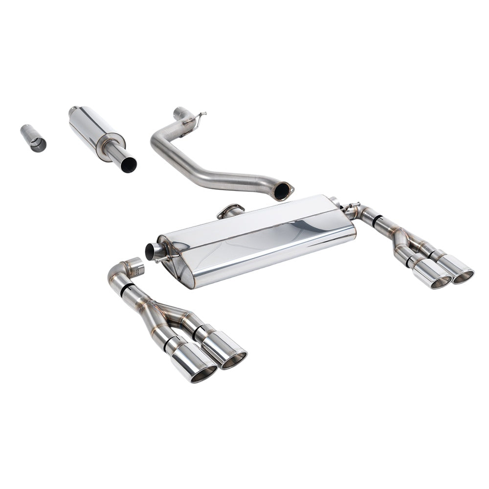 Milltek Particulate Filter-back Exhaust Seat Leon Cupra Leon Mk4 Hatch 300ps (OPF/GPF Equipped) 21-25