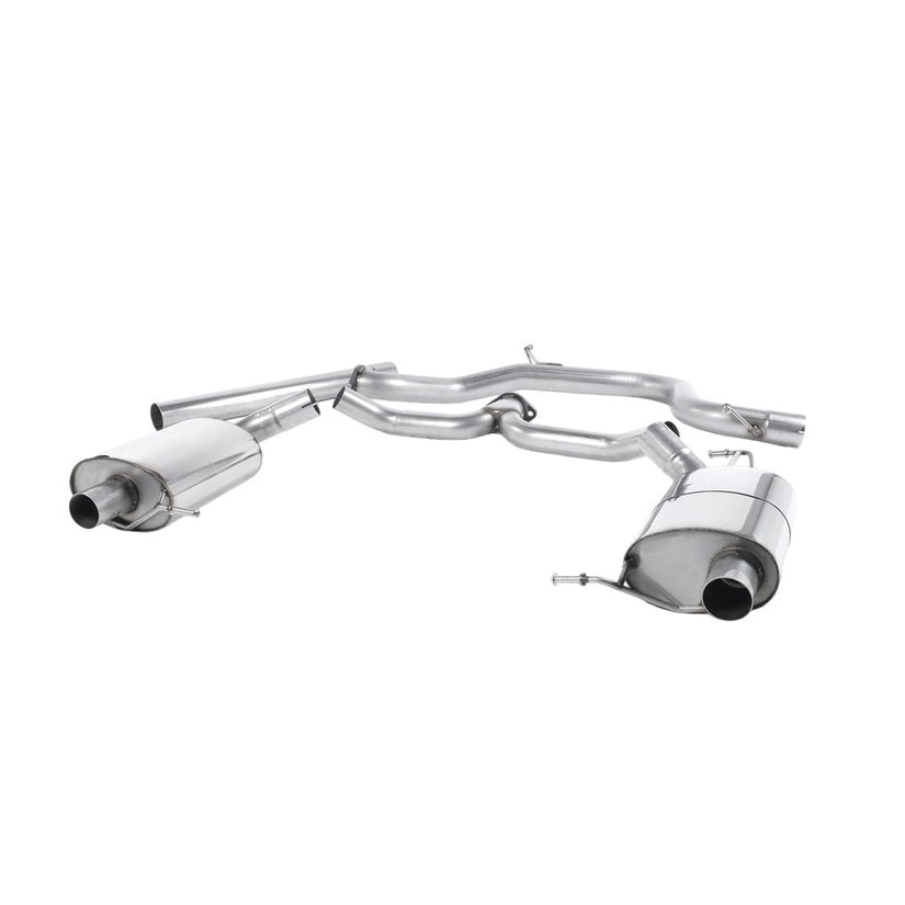 Milltek Cat Back Exhaust Skoda Octavia vRS 2.0 TSI 220PS 230PS Hatch Estate 13-18