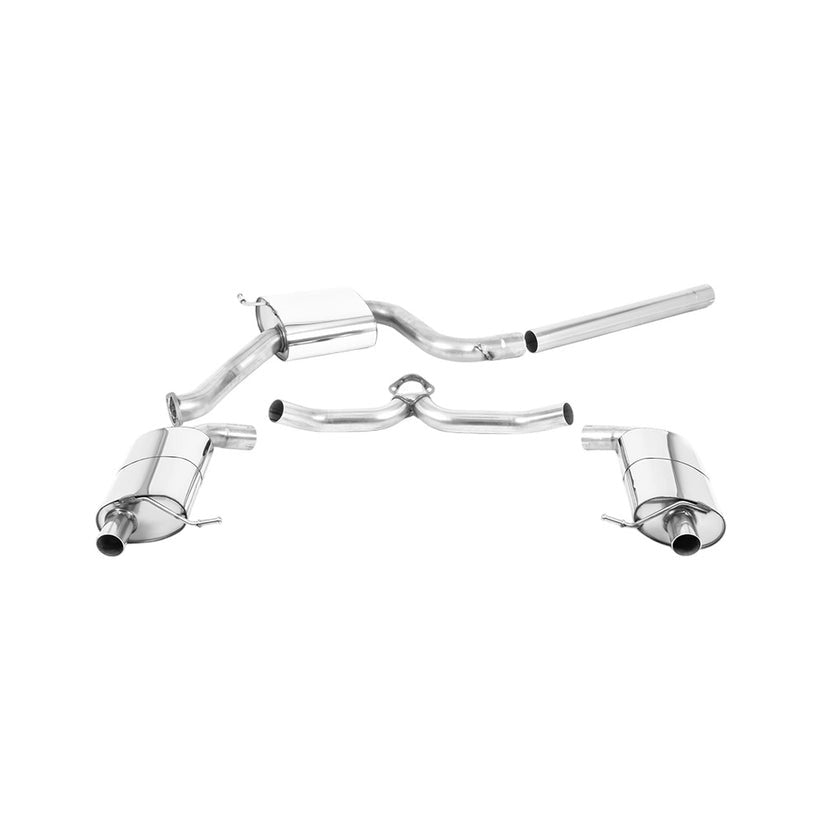 Milltek Cat Back Exhaust Skoda Octavia vRS 2.0 TSI 245PS Hatch Estate OPF/GPF Facelift 19-20