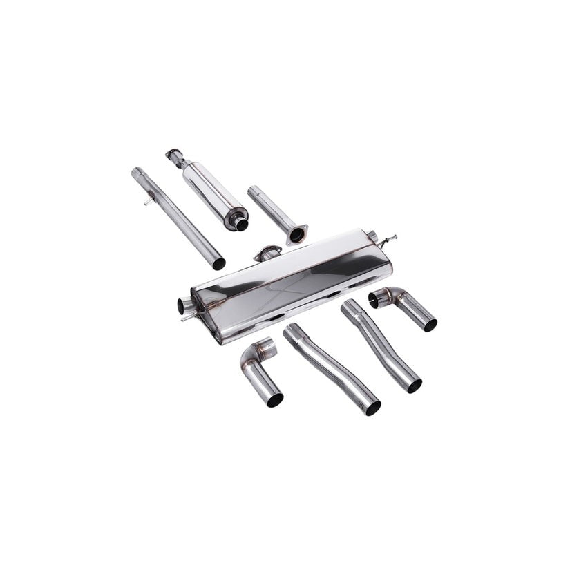 Milltek Filter Back Exhaust Skoda Octavia vRS 1.4eTSI Hybrid 245ps MQB EVO Mk4 Hatch Estate OPF/GPF 21+