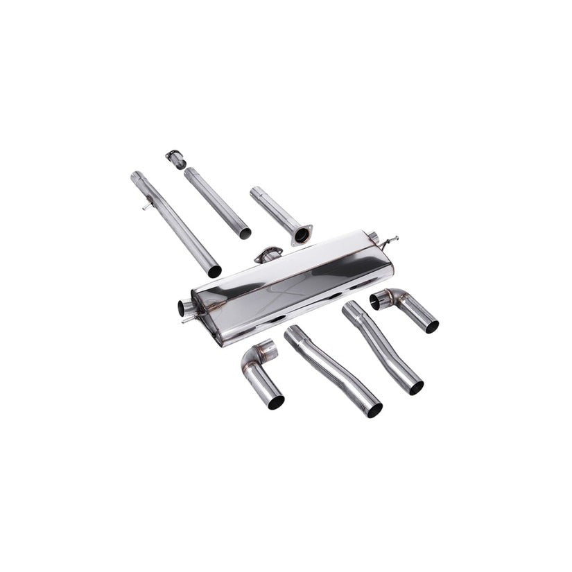 Milltek Filter Back Exhaust Skoda Octavia vRS 1.4eTSI Hybrid 245ps MQB EVO Mk4 Hatch Estate OPF/GPF 21+